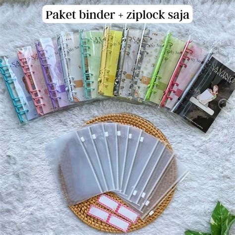 Jual Paket Binder Ziplock Tanpa Isian Kertas Shopee Indonesia