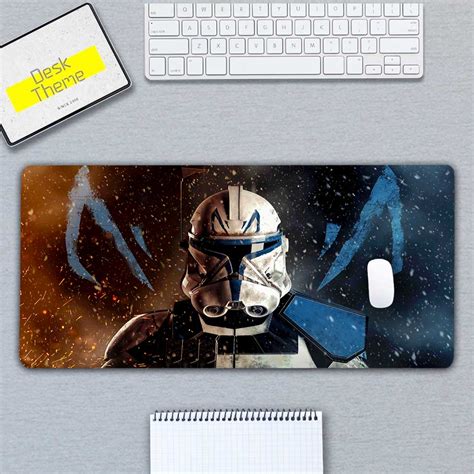 Star Wars Desk Padoffice Desk Matmouse Pad Matdesktop Paddesktop