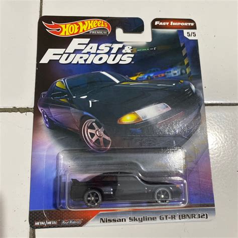 Jual Hot Wheels Premium Fast Furious Fast Imports Nissan Skyline GTR BNR R32 Shopee Indonesia