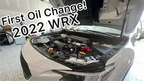 Wrx First Oil Change Youtube