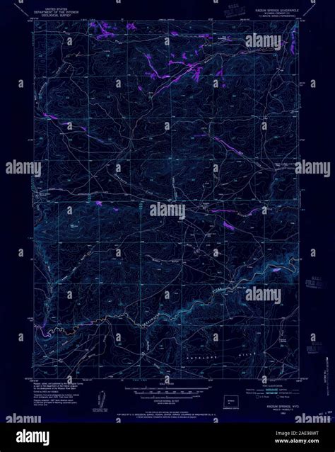 Map of radium springs hi-res stock photography and images - Alamy