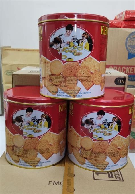 Khong Guan Biscuit Kaleng Merah Original From Indonesia Lazada