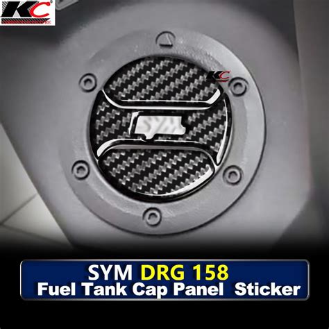 Carbon Fiber Fuel Gas Cap Tank Pad Tankpad Protector Sticker Motorcycle