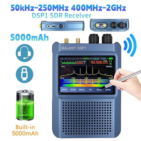 Sdr Malachite Am Fm Sdr 50khz 250mhz 400mhz 2ghz Dsp2 Dsp1