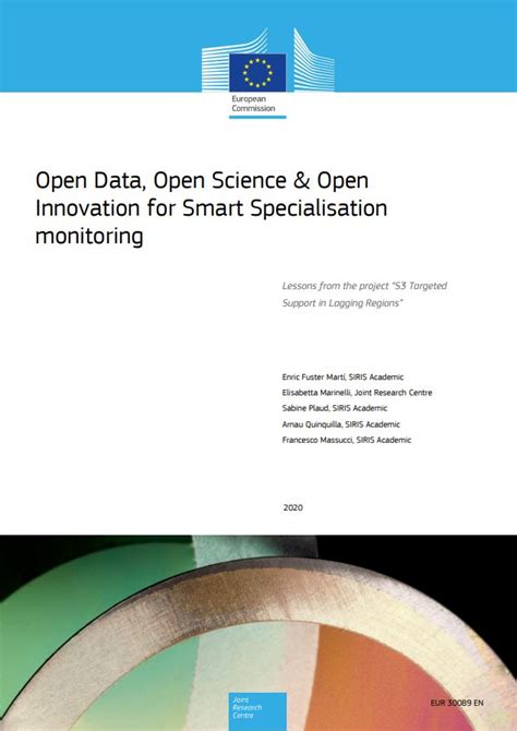 Open Data Open Science And Open Innovation For Smart Specialisation