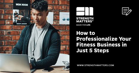 How Do You Professionalize Your Fitness Business