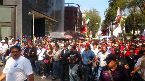 Noticias Guerrer S SME SME Y CNTE Marchan A SEGOB 28 Noviembre 2013