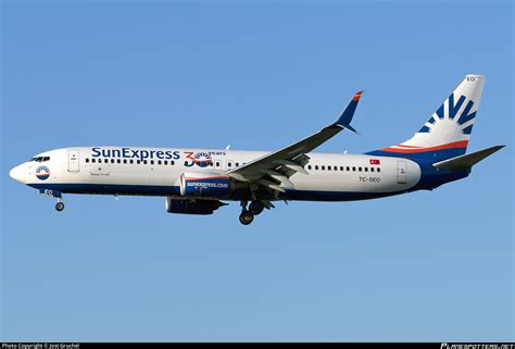 TC SEO SunExpress Boeing 737 8HC WL Photo By Jost Gruchel ID 1034296