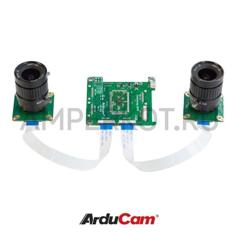 Купить Комплект стереокамеры Arducam 12MP для Raspberry Pi 4, Pi 3/3B ...