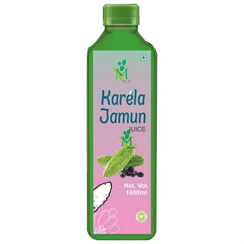 Mint Veda Karela Jamun Juice Packaging Type Bottle Packaging Size