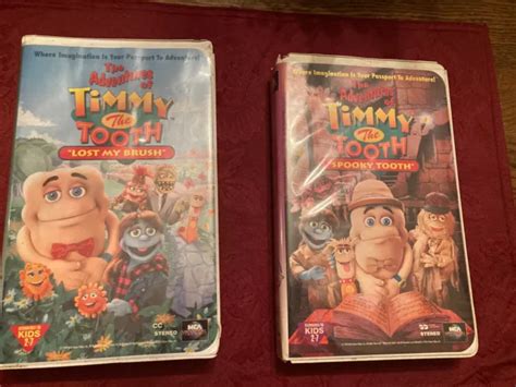 THE ADVENTURES OF Timmy The Tooth VHS Tapes 8 48 PicClick UK