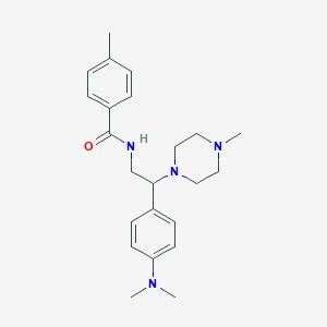 N Dimethylamino Phenyl Methylpiperazin Yl Ethyl