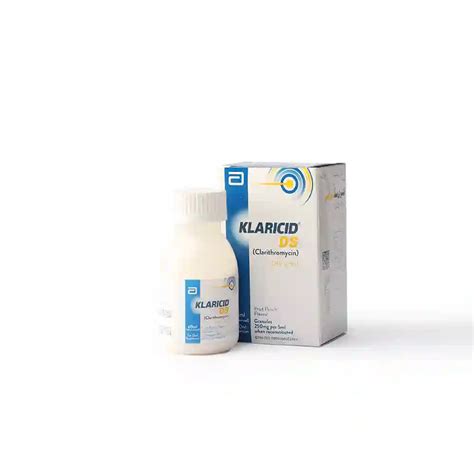 Klaricid DS Syrup 60ml Uses, Side effects & Price in Pakistan