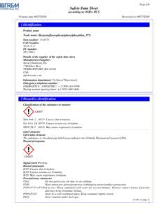 Page 1 8 Safety Data Sheet According To OSHA HCS Page 1 8 Safety Data