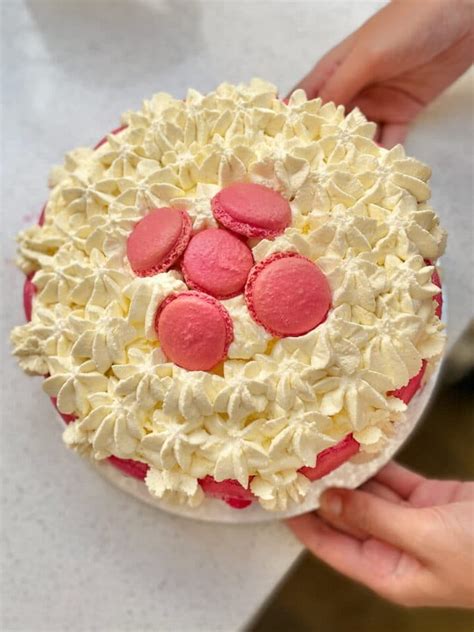 French Ice Cream Cake Vacherin Glacé