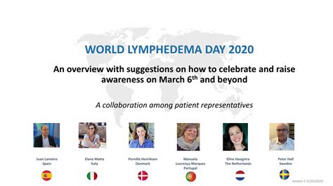 Pdf World Lymphedema Day 2020 · An Overview With Suggestions On How To Celebrate And Raise