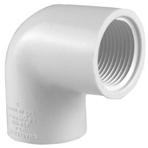 Charlotte Pipe And Foundry Elbow 90 Pvc40 34 Fpt Pvc 02302 0800 Zoro