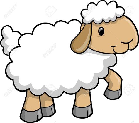 Baby Sheep Clipart | Cute Lamb Graphics for Nursery and Baby Shower