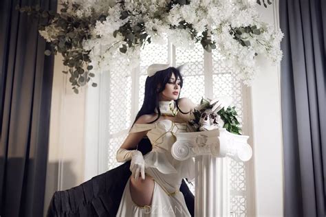 Albedo Cosplay Photoshoot By Dzikan Overlord Nudes CosplayBeauties