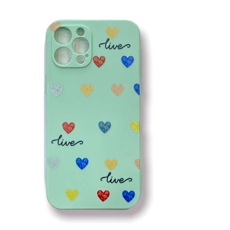 Cover De Corazones Para Iphone Pro Max Locos Phone Tienda De