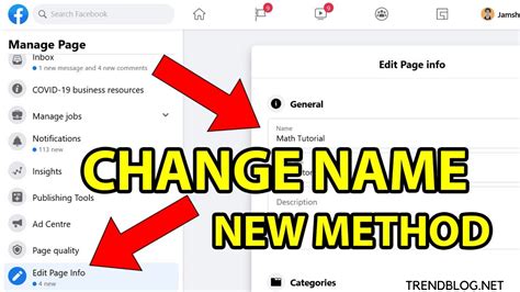 Steps To Change Name On Facebook And Alter My Name Trendblog Net