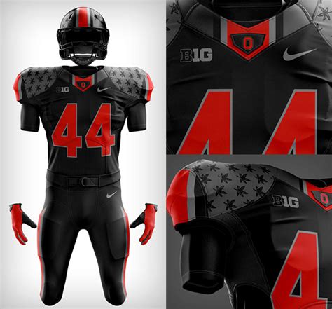 Dan Royer Designs - Ohio State Football Uniform Concepts