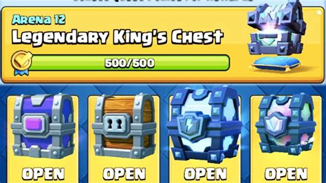 Clash Royale Super Chest Opening Mega Lightning Chest Opening Youtube