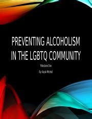 Prevention Program Pptx Preventing Alcoholism In The Lgbtq Community