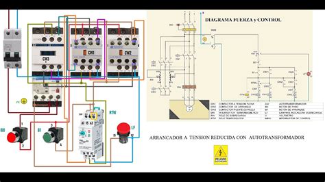 Diagrama De Control Arrancador A Tension Reducida Esquemas E