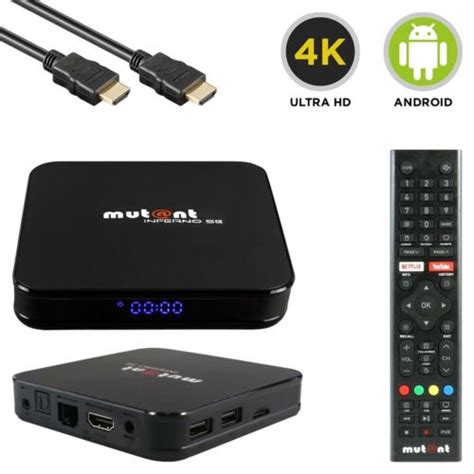 Mutant Inferno SE Plus 4K UHD Dual WiFi USB HDMI MicroSD Android 11 IP