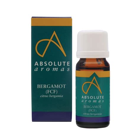 Aromatherapy 10 Ml Absolute Aromas Bergamot Fcf Essential Oil 10ml