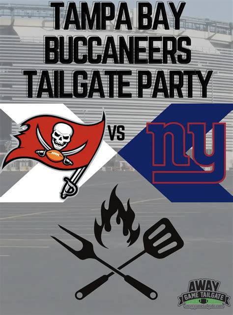 Tampa Bay Buccaneers Tailgate At Metlife Stadium Away Game Tailgate