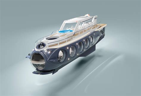 Interior Shots of the Nautilus Yacht Submarine Show a New Dimension of