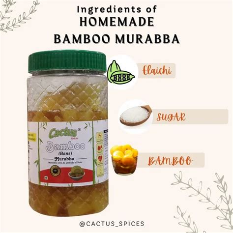 Homemade Bamboobans Murabba Murabba With Row Forest Honeyneem Honey