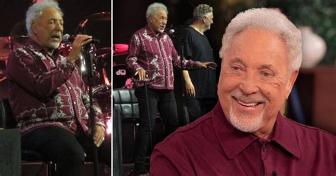 Sir Tom Jones 82 Promises He’ll Be ‘back Soon’ After Second Hip Replacement Surgery ‘papa Has