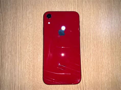 ジャンク品iPhone XR 64GB RED