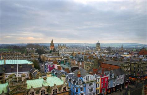 City Skyline Oxford England Stock Photo - Image of town, british: 60950