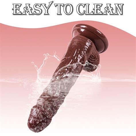 Liquid Silicone Realistic Huge Dildo Cock Suction Cup Women Sex Toys Thick Dong EBay