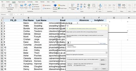 How to Sign an Excel Document | Layer Blog