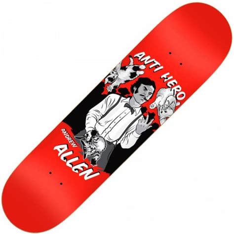 Antihero Skateboards Anti Hero Andrew Allen Jerk Deck Skateboard