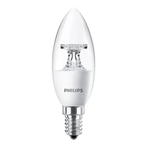 ลดกระนั่ม หลอดไฟ Led 4 วัตต์ Warm White Philips รุ่น B35 Nd Candle E14