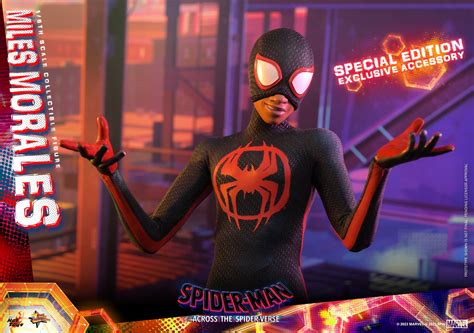 Hot Toys Reveals Its Miles Morales Spider Man Across The Spider Verse Action Figure Geektyrant