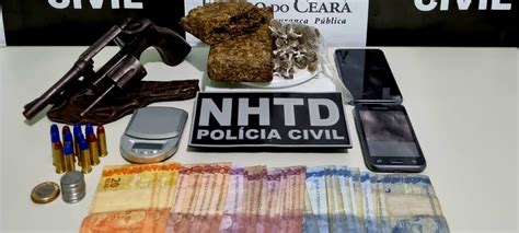 Suspeito De Tráfico E Posse De Arma é Preso Em Flagrante Pela Polícia