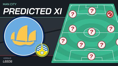 Manchester City Xi Vs Leeds Predicted Lineup Team News And Injury