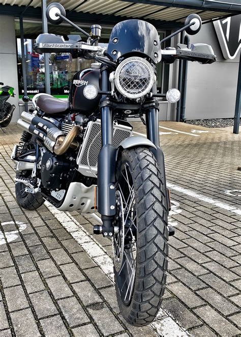 Umgebautes Motorrad Triumph Scrambler Xc Von Msg Moto Shop Gera