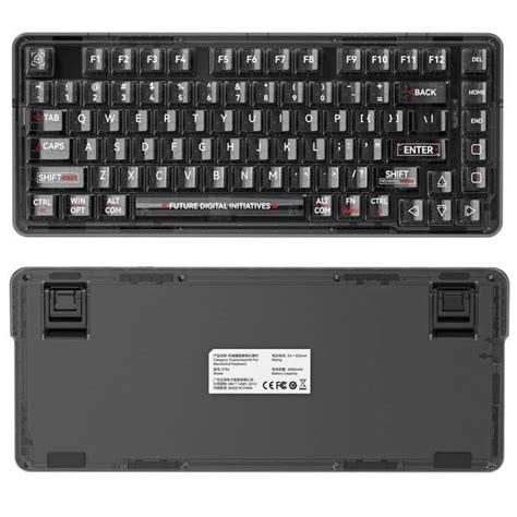 Bàn phím cơ có dây Zifriend ZT Black Hot Swap chính hãng nShop Game Hobby