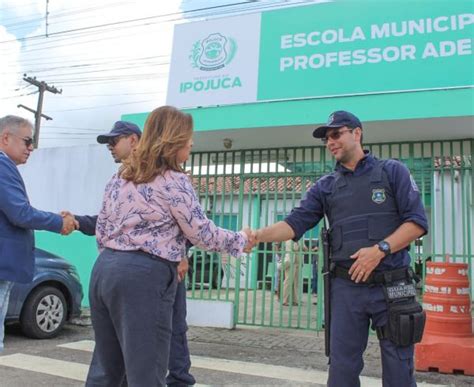 Reforçando A Segurança E A Ordem Pública Ipojuca é Pioneira Em Pe Na