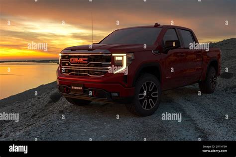 GMC Sierra 1500 AT4 - Off-Road Truck Stock Photo - Alamy