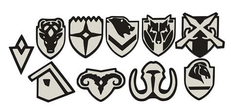 Skyrim Map Markers by JakeDK | Download free STL model | Printables.com