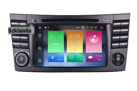 Octa Core G Ram G Rom Android Radio Para Mercedes W Android